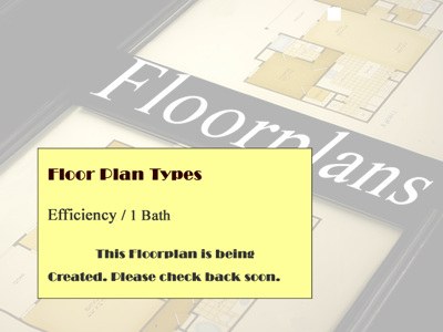 Efficiency / 1 Bath 648 Sq. Ft.*